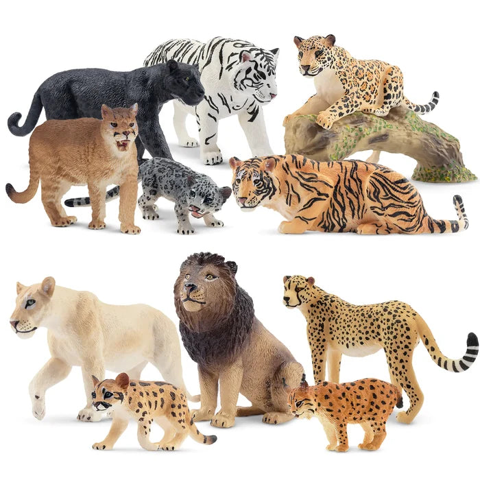 12-PieceBigCatAnimalFigurinesPlayset