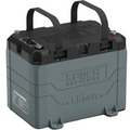 12V 50Ah (0.64kWh) LiFePO4 Lithium Battery - Bluetooth, Heating, Waterproof