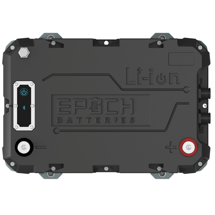 12V 50Ah (0.64kWh) LiFePO4 Lithium Battery - Bluetooth, Heating, Waterproof