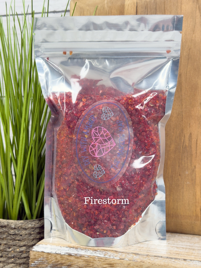 16 oz. Firestorm Mini Crushed Glass