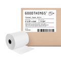 3 1/8" X 230' (50 Rolls) Thermal Cash Register Paper Roll