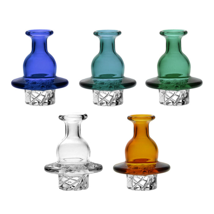 37mm Multi Airflow Helix Carb Cap - inhalco
