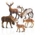 5-Piece Deer Family Figurines Set-1