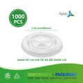 90mm PET Lid for 10-24 oz Paper Cups