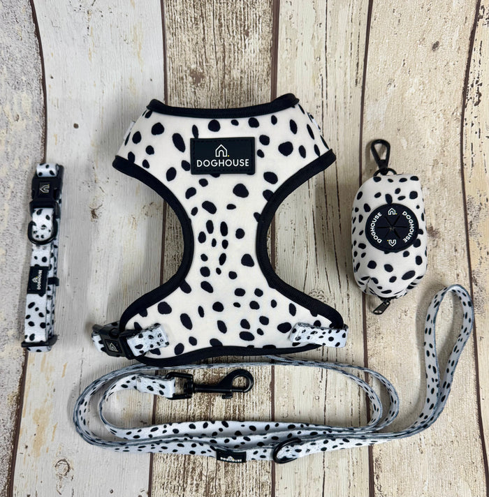 Doghouse Everyday Comfort Dog Lead in Dalmatian Spot - DOGHOUSE
