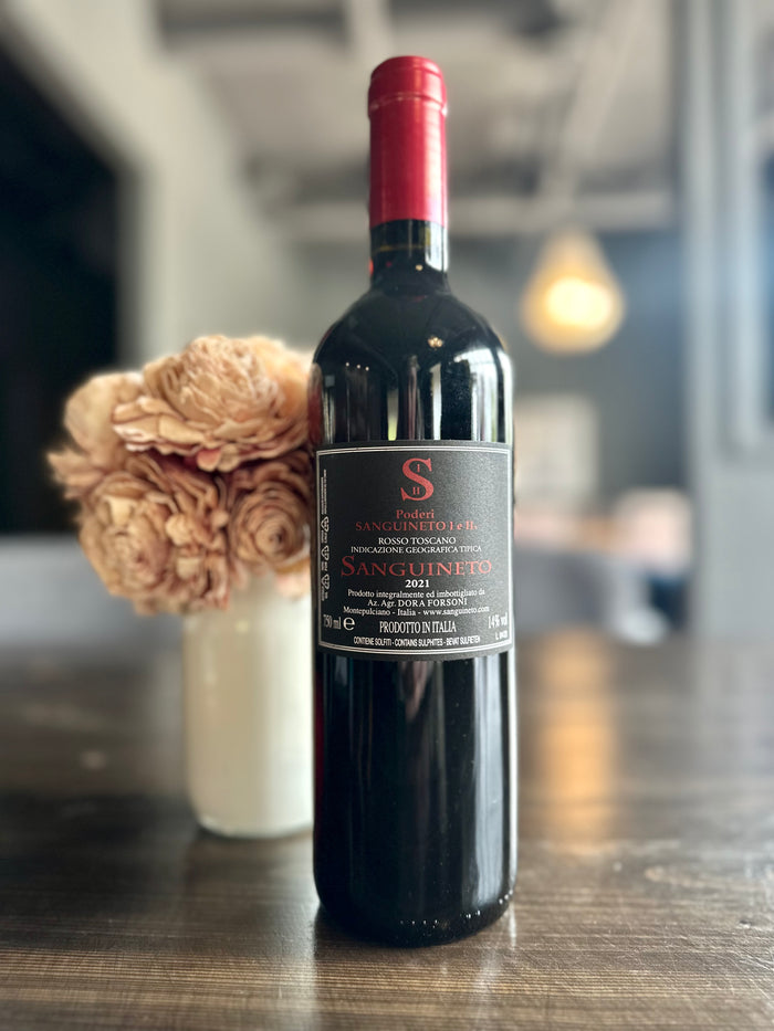 Poderi Sanguineto I e II "Sanguineto" Rosso Toscano, 2021