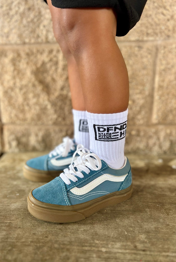 Active Logo Youth Socks
