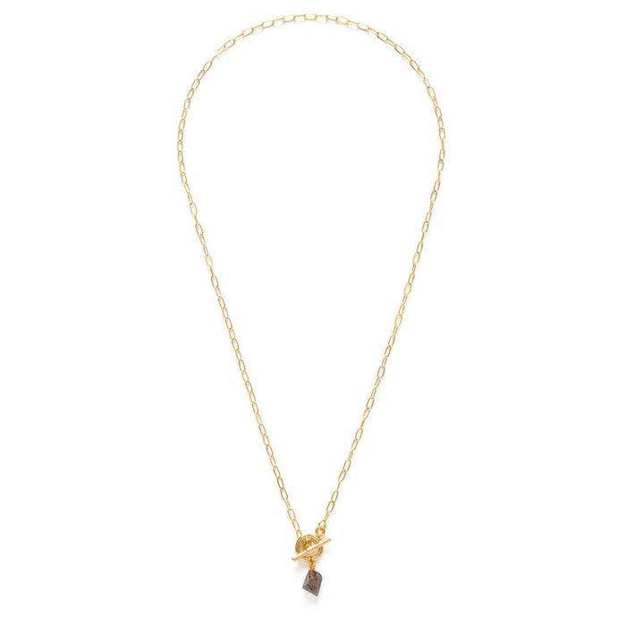 Amano Studio - Toggle Clasp with Gemstone Necklace: Moonstone