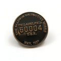 Baldwin Locomotive Builders Plate Pin