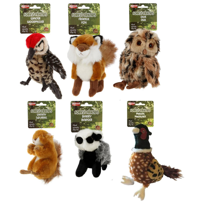 Barry Badger Dog Toy Animal Instincts