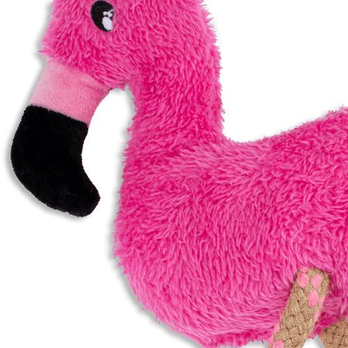 Beco Hemp Rope Flamingo Dog Toy - DOGHOUSE