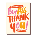 Big Ass THANK YOU!