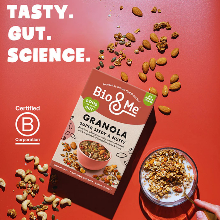 Bio&Me Super Seedy & Nutty Gut-Loving Granola 360g