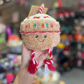 Birthday Cake With Rope Dog Toy