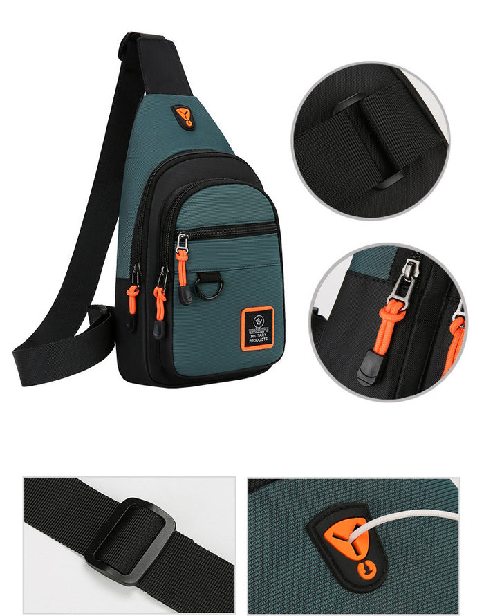 BM027 - Multi Layer Portable Crossbody Bag