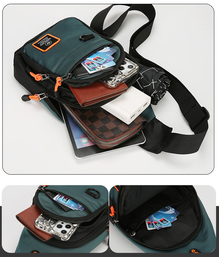 BM028 - Multi Layer Portable Crossbody Bag