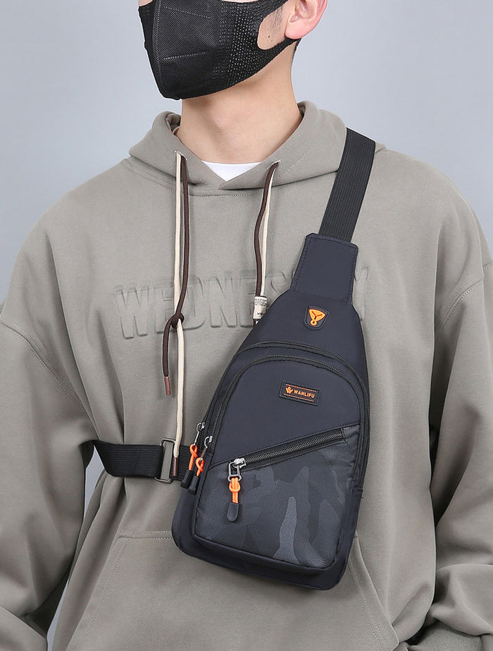 BM033 - Men's Portable Multi-Layer Messenger Bag