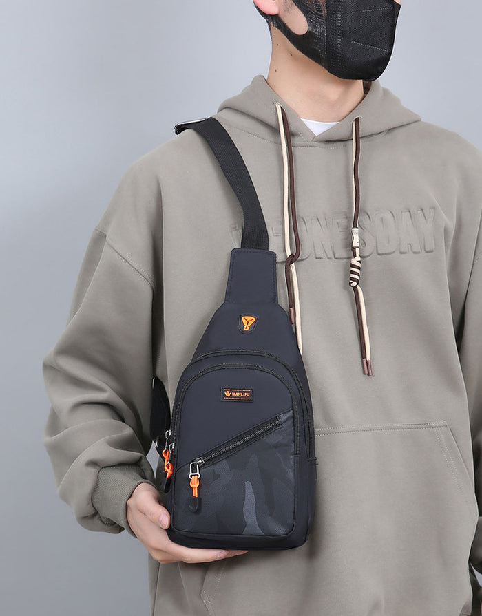 BM033 - Men's Portable Multi-Layer Messenger Bag
