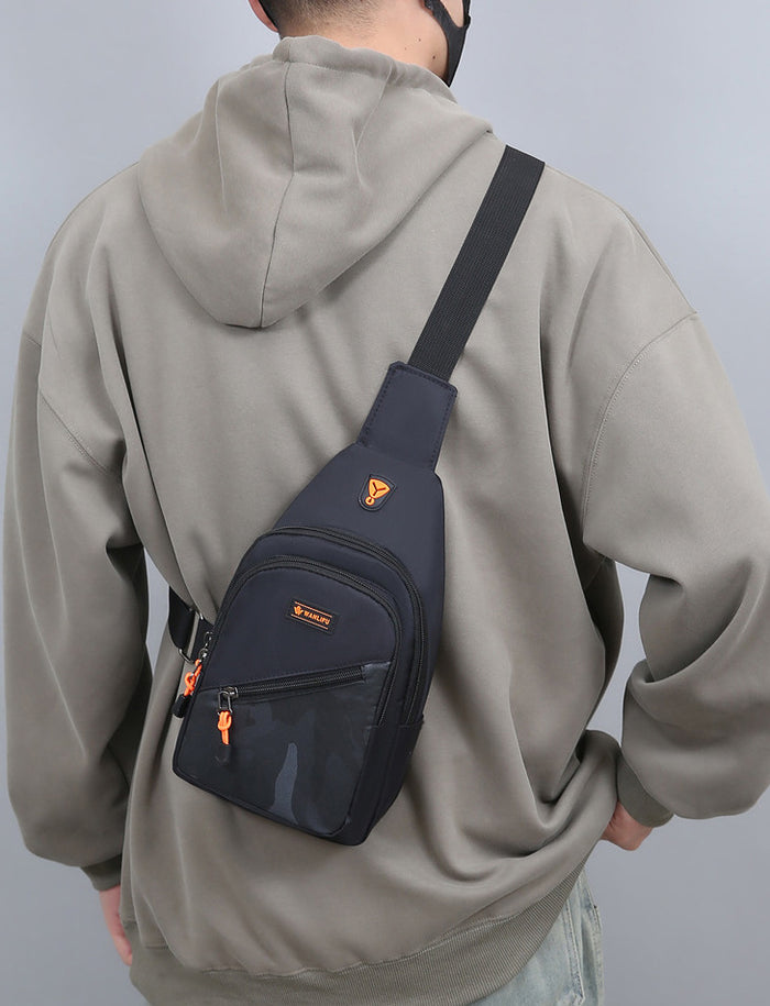 BM033 - Men's Portable Multi-Layer Messenger Bag