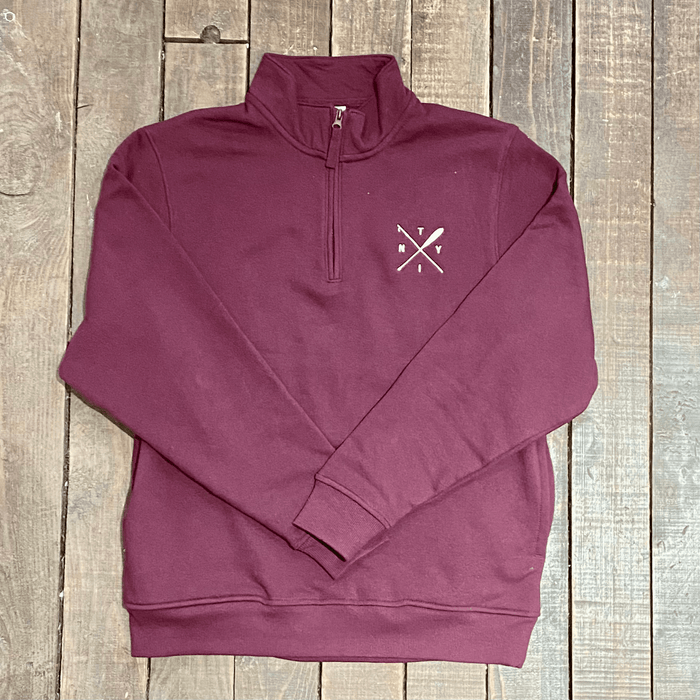 Boat Hook & Paddle Quarter Zip with Pockets