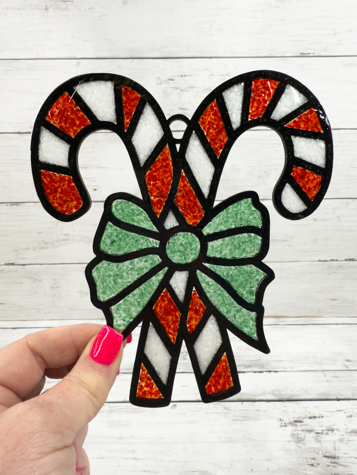 BULK Style 181 Candy Canes Laser Cut Outline Frame Blank
