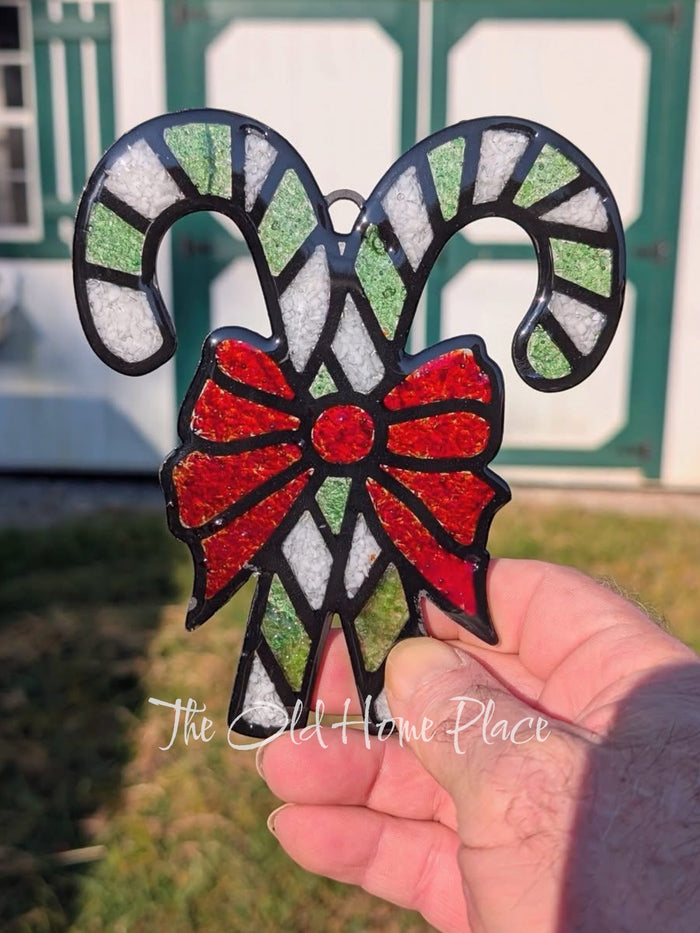 BULK Style 181 Candy Canes Laser Cut Outline Frame Blank