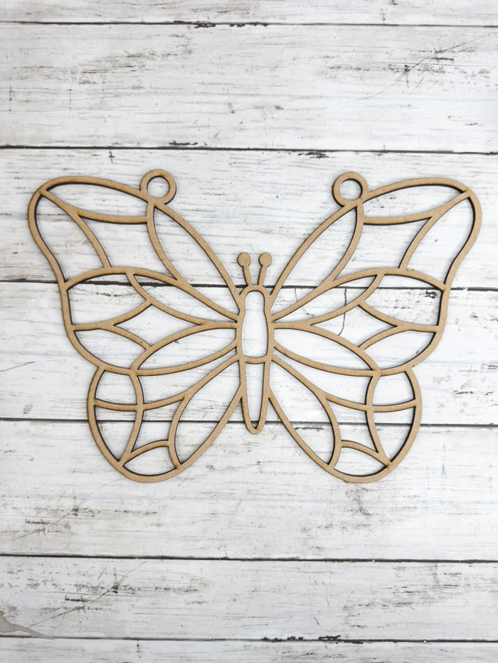 BULK Style 93 Butterfly Laser Cut Outline Frame Blank