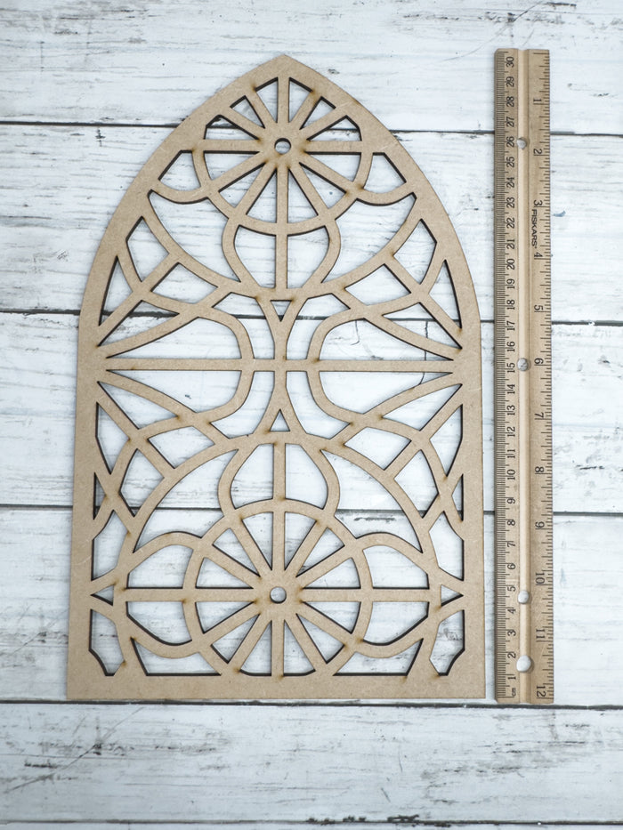 BULK Style 94 Mandala Arch Laser Cut Outline Frame Blank