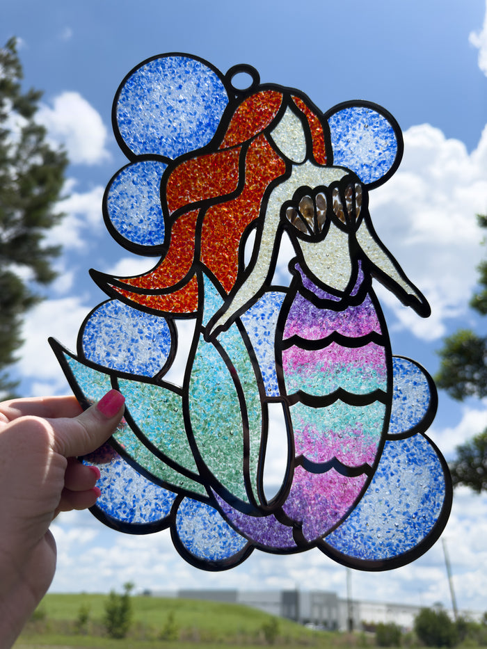 BULK Style 97 Mermaid Laser Cut Outline Frame Blank