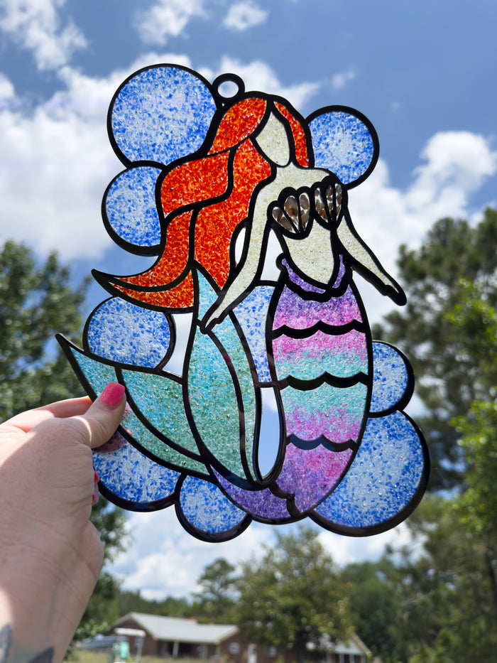 BULK Style 97 Mermaid Laser Cut Outline Frame Blank