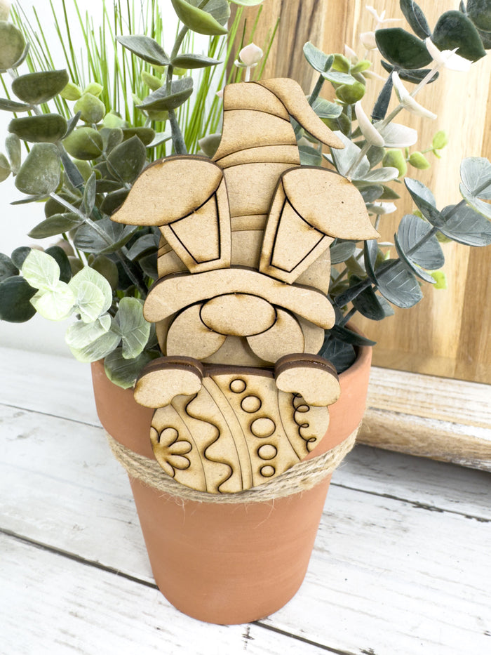 Bunny Gnome with Egg Hugger Kit