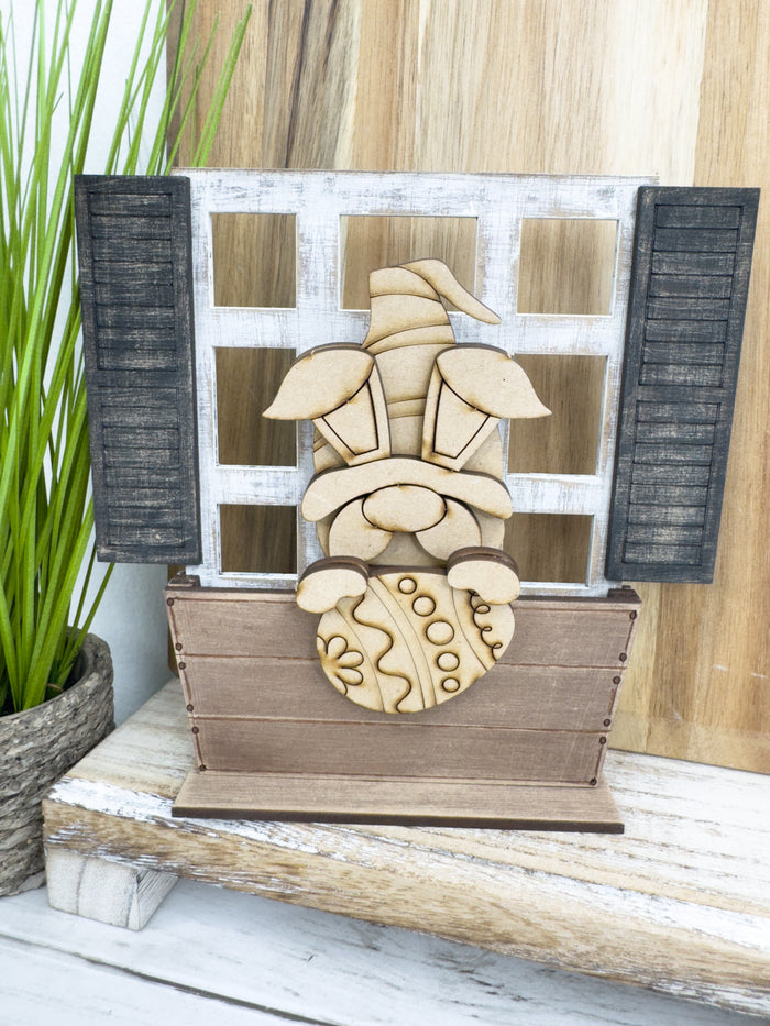 Bunny Gnome with Egg Hugger Kit