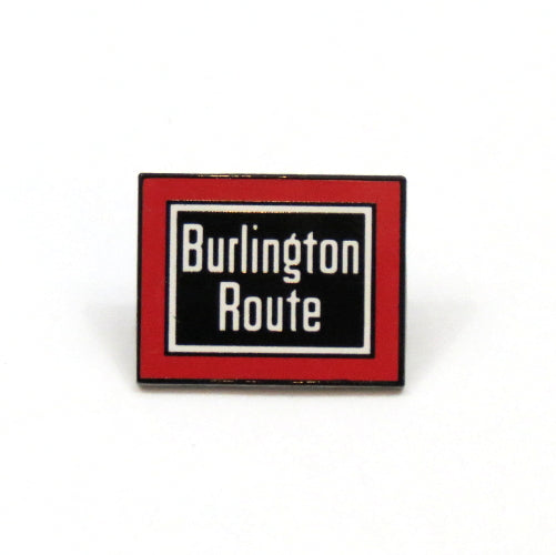 Burlington Route Pin