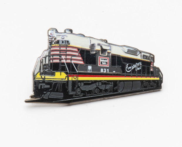 Burlington Route SD7 Locomotive Pin
