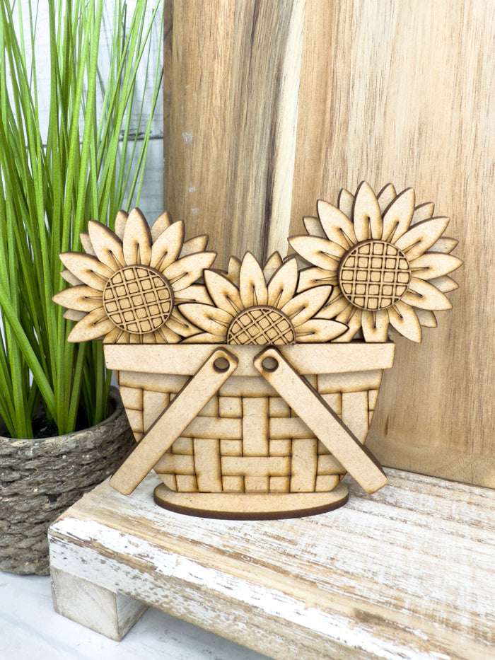 Cluster of Sunflowers Add on Insert