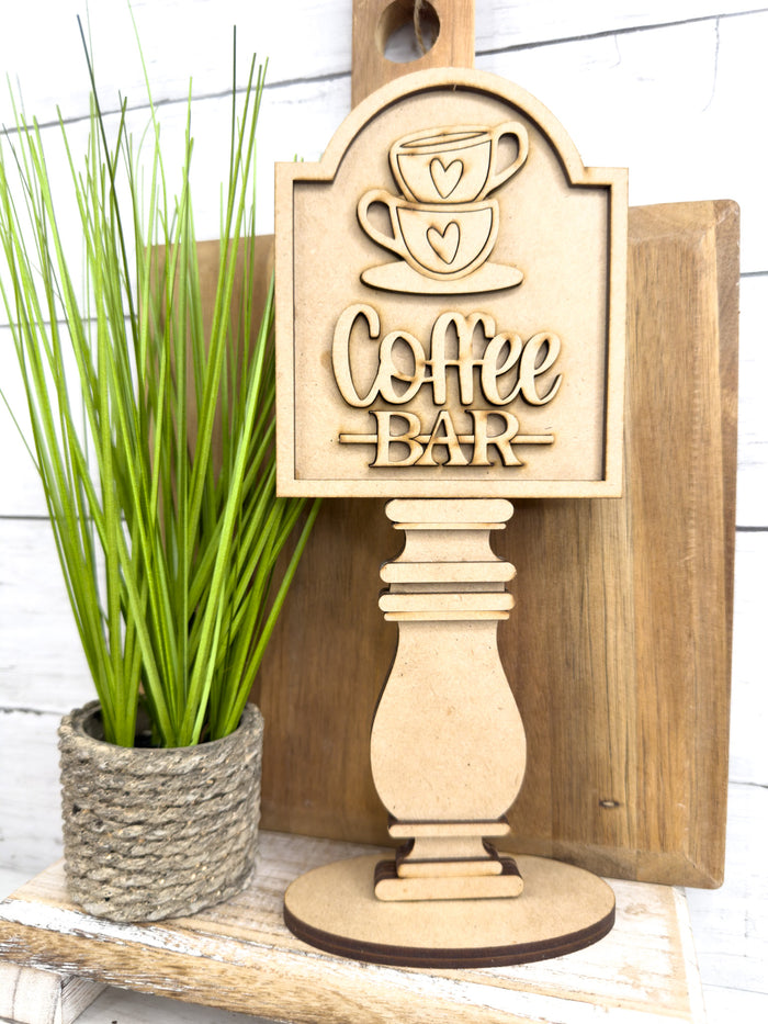 Coffee Bar Insert for Spindle Base