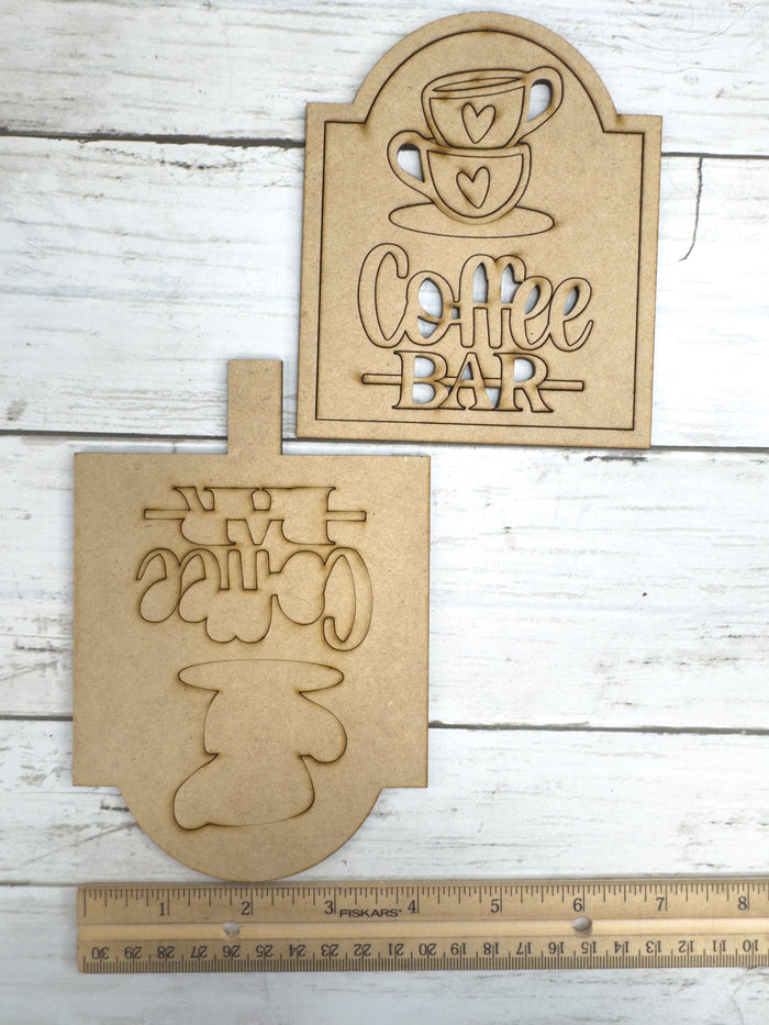 Coffee Bar Insert for Spindle Base
