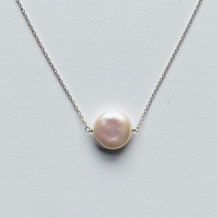 Coin Pearl Necklace