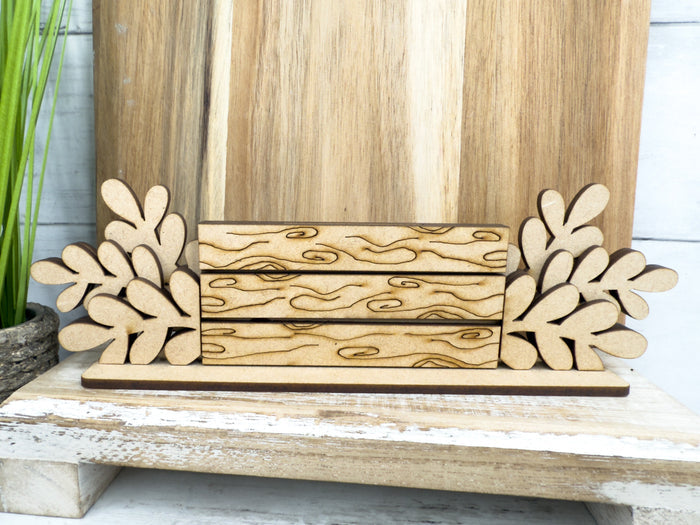 Crate and Greenery Sitter Interchangeable Base DIY Kit