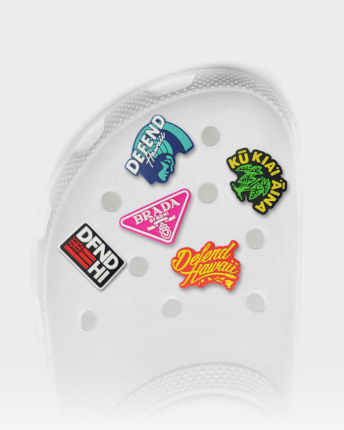 DEFEND HAWAI'I SHOE CHARMS
