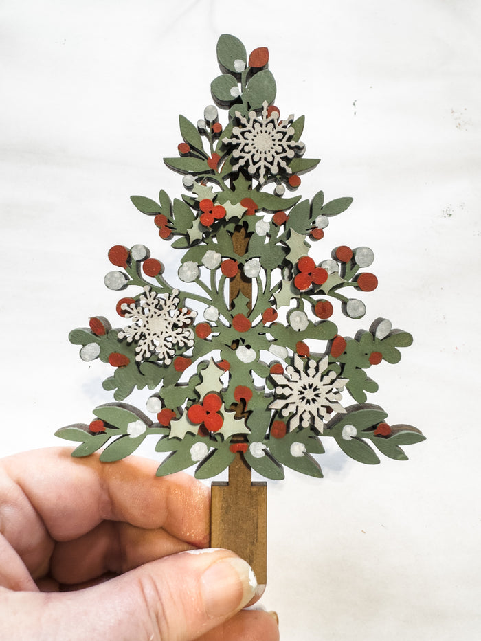 Detailed Tree Insert for Spindle Base