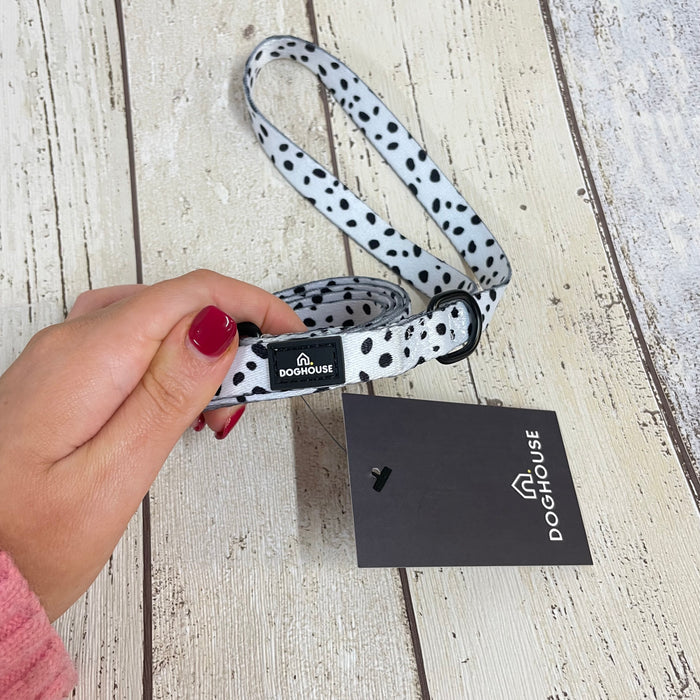Doghouse Everyday Comfort Dog Lead in Dalmatian Spot - DOGHOUSE