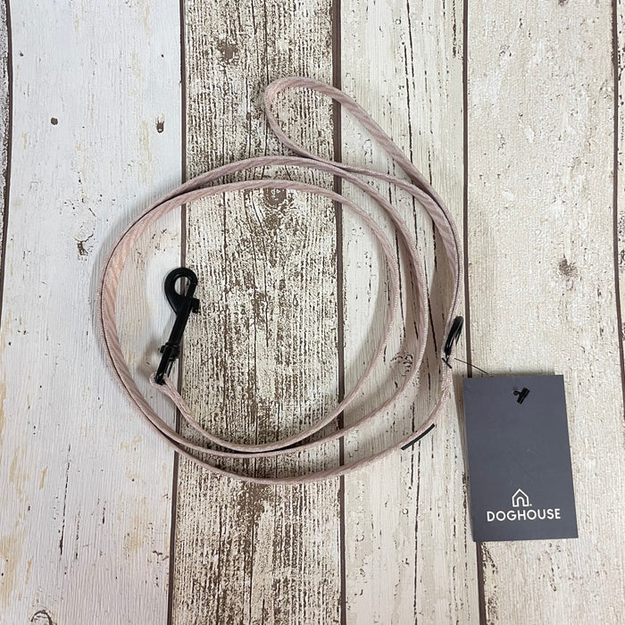 Doghouse Everyday Comfort Dog Lead in Nude Zebra Stripe - DOGHOUSE