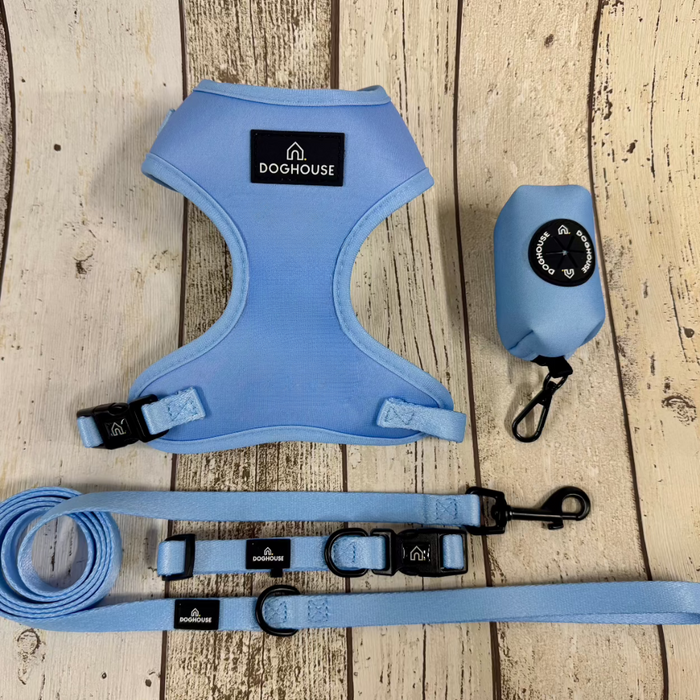 Doghouse Everyday Comfort Dog Collar and Harness Set