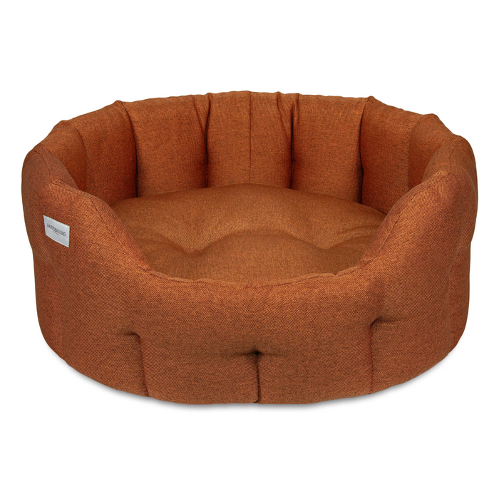 earthbound camden burnt orange dog bed