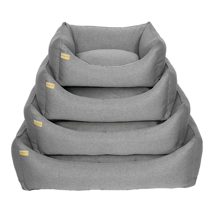 Earthbound Rectangular Camden Grey Dog Bed - DOGHOUSE