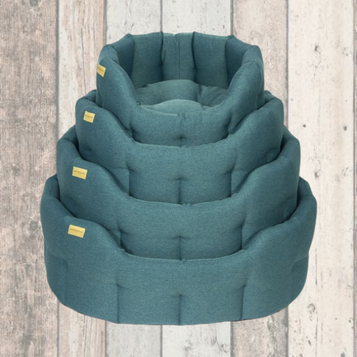 Eatthbound Teal Camden Dog Bed