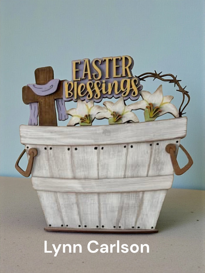 Easter Blessings Slot Insert for Interchangeable bases DIY Kit