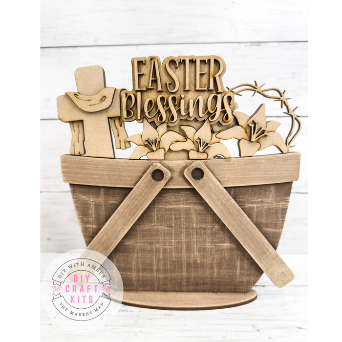 Easter Blessings Slot Insert for Interchangeable bases DIY Kit
