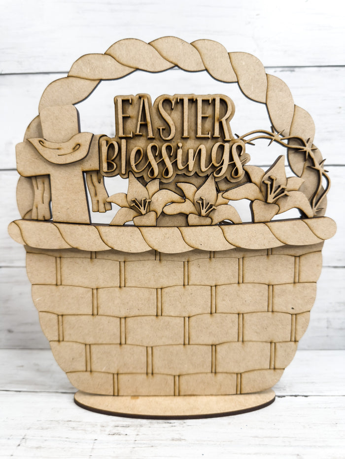 Easter Blessings Slot Insert for Interchangeable bases DIY Kit
